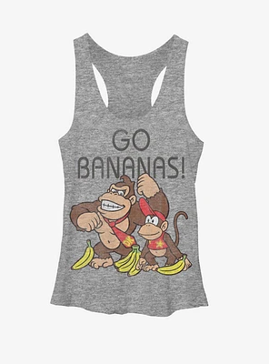 Nintendo Donkey Kong Go Bananas Womens Tank