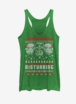 Star Wars Lack of Cheer Ugly Christmas Sweater Womens Tank