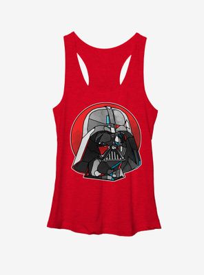 Star Wars Stained Glass Darth Vader Womens Tank