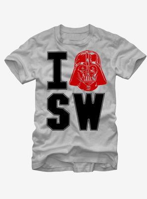 Star Wars Darth Vader Love T-Shirt