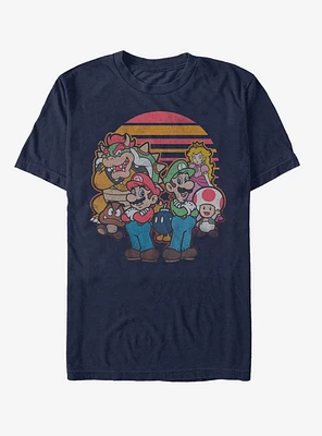 Nintendo Super Mario Retro Friends T-Shirt