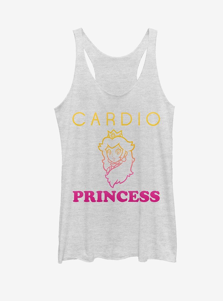 Nintendo Cardio Princess Peach Womens Tank