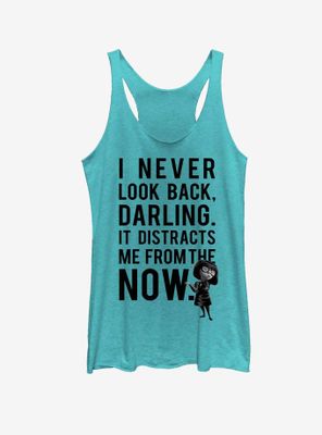 Disney Pixar The Incredibles Edna Mode Never Look Back Womens Tank