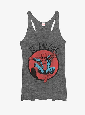 Marvel Spider-Man Be Amazing Womens Tank