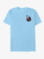 Star Wars Mini Floral Print Boba Fett Helmet T-Shirt