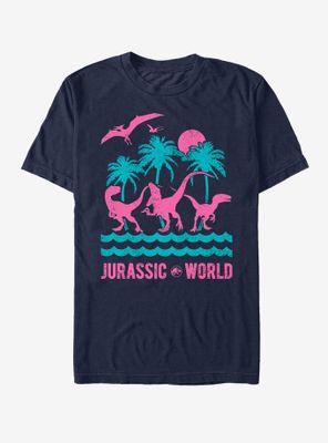 Jurassic World Tropical Dinosaurs T-Shirt