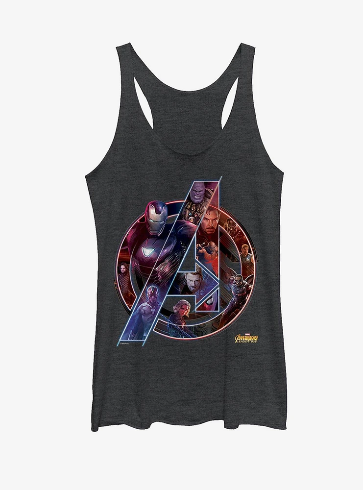 Marvel Avengers: Infinity War Logo Womens Tank