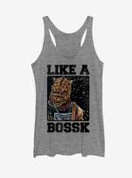 Star Wars Bounty Hunter Like a Bossk Womens Tank