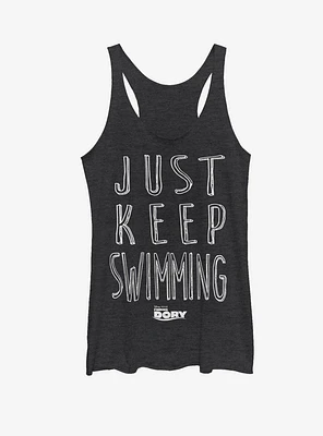 Disney Pixar Finding Dory Just Keep Swimming Womens Tank