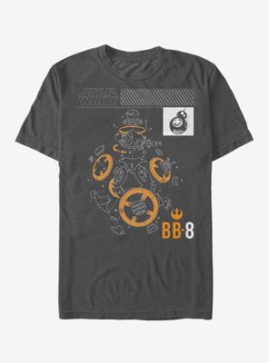 Star Wars BB-8 Deconstruct T-Shirt