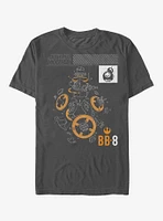 Star Wars BB-8 Deconstruct T-Shirt