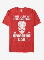 Marvel Father's Day Spider-Man Not Regular Dad T-Shirt