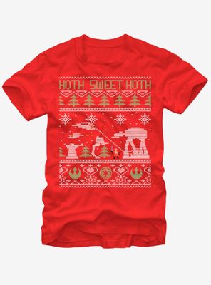 Star Wars Hoth Sweet Ugly Christmas Sweater T-Shirt