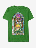 Nintendo Legend of Zelda Stained Glass Forest T-Shirt