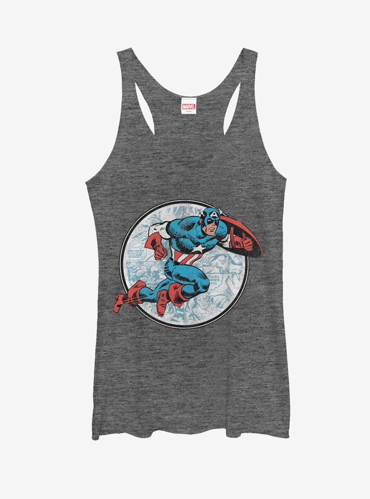 Marvel Captain America Battle Womens Tank