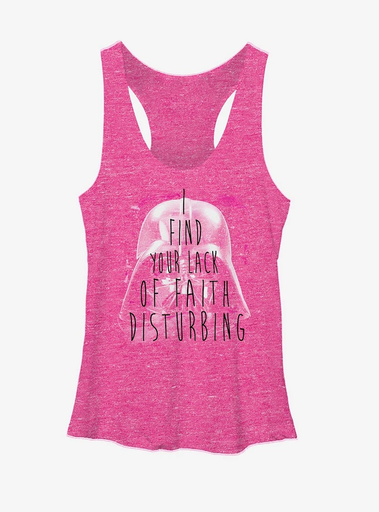Star Wars Lack of Faith Womens Tank