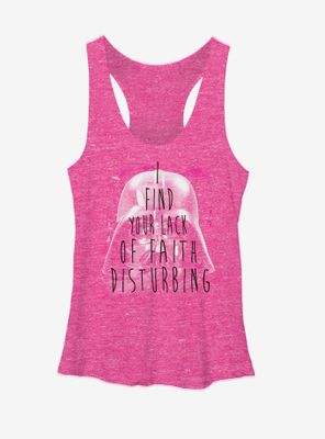 Star Wars Lack of Faith Womens Tank