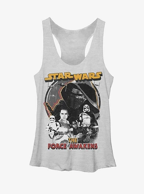 Star Wars The Force Awakens Distressed Womens Tank