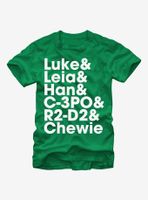 Star Wars Luke and Leia T-Shirt