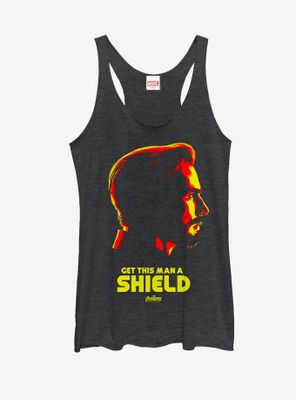 Marvel Avengers: Infinity War Captain Shield Womens Tank