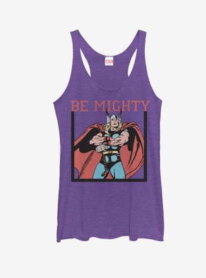 Marvel Classic Thor Be Mighty Womens Tank