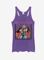 Marvel Classic Thor Be Mighty Womens Tank