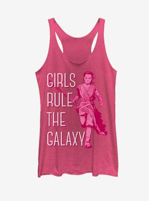 Star Wars Rey Womens Rule the Galaxy Tank