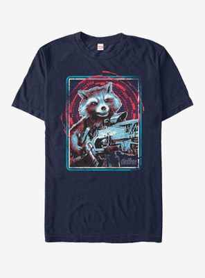 Marvel Avengers: Infinity War Rocket Frame T-Shirt