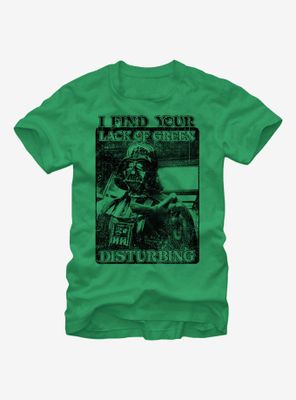 Star Wars Darth Vader Lack of Green T-Shirt