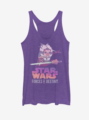 Star Wars Ahsoka Fight Womens Tank