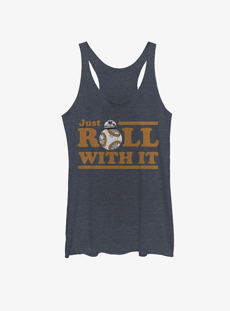 Star Wars BB-8 Just Roll Womens Tank