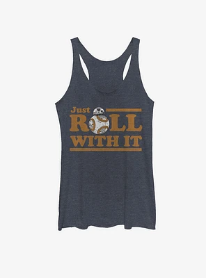 Star Wars BB-8 Just Roll Womens Tank