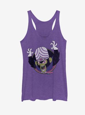 Power Puff Girls Mojo Jojo Circle Womens Tank