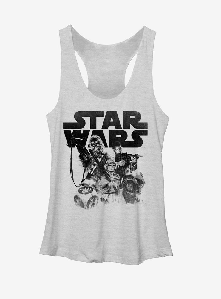 Star Wars Vintage The Force Awakens Womens Tank