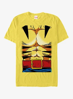 Marvel Halloween X-Men Wolverine Costume T-Shirt