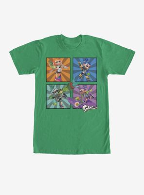 Nintendo Splatoon Inkling Panels T-Shirt