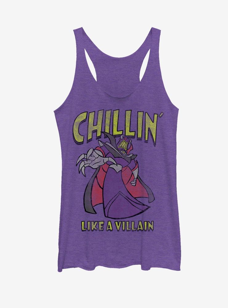 Disney Pixar Toy Story Emperor Zurg Chillin' Like A Villain Womens Tank