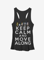 Star Wars Keep Calm and Move Along Womens Tank