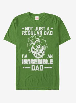 Marvel Father's Day Hulk Not Regular Dad T-Shirt