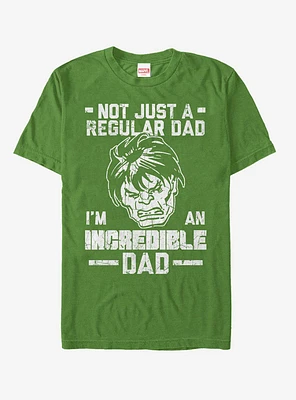 Marvel Father's Day Hulk Not Regular Dad T-Shirt