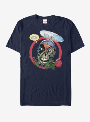 Marvel Headpool Rose T-Shirt