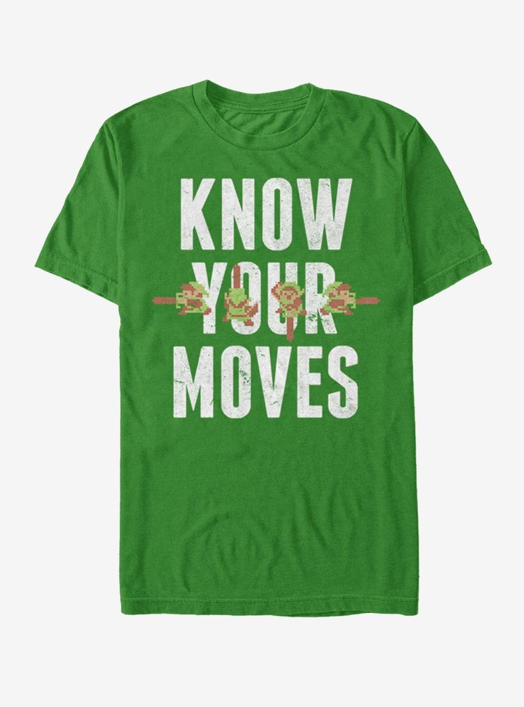 Nintendo Legend of Zelda Know Your Moves T-Shirt