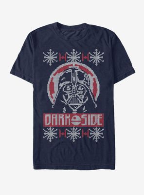 Star Wars Ugly Christmas Sweater Dark Side T-Shirt
