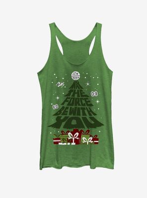 Star Wars Christmas Gifts Be With You Womens Tank