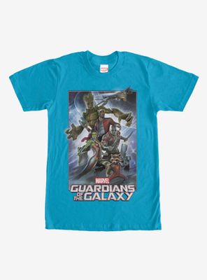 Guardians of the Galaxy Group T-Shirt