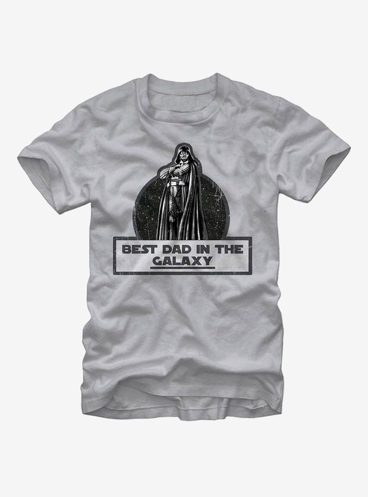 Star Wars Vader Best Dad the Galaxy T-Shirt