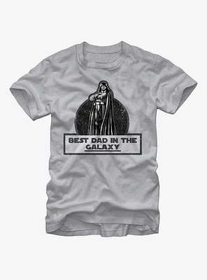 Star Wars Vader Best Dad the Galaxy T-Shirt