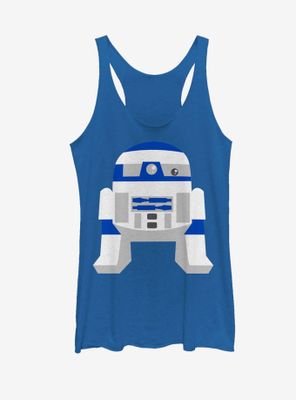 Star Wars Cute Cartoon R2-D2 Womens Tank
