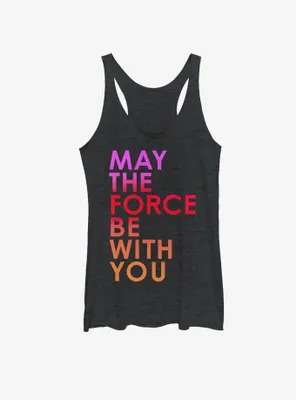 Star Wars Force Be With You Womens Tank
