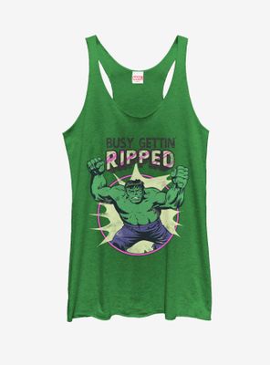 Marvel Hulk Getting Ripped Womens Tank